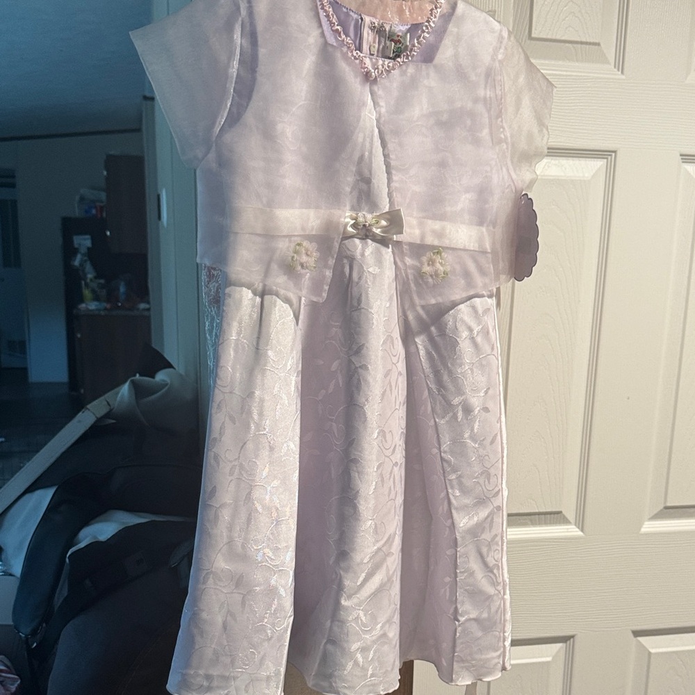 Elegant Pink Kids Formal Dress